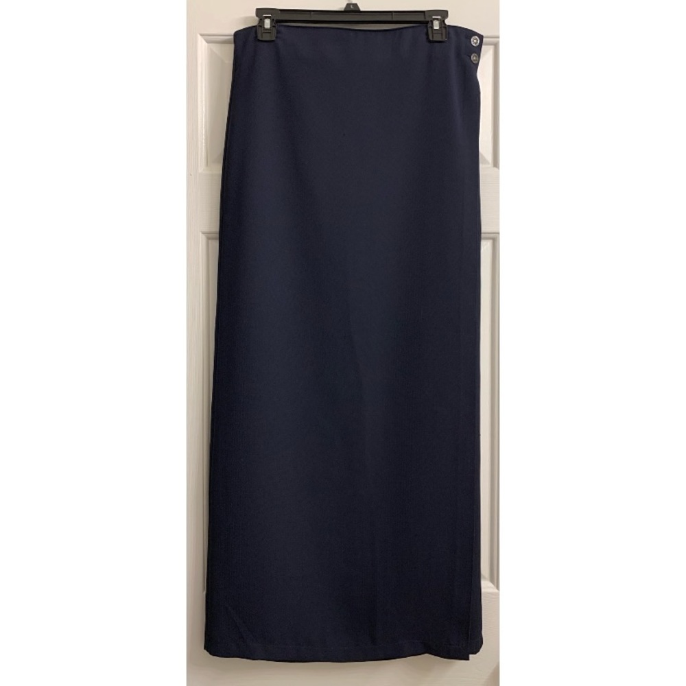 Navy Blue Long Skirt